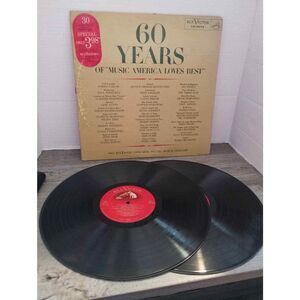 60 Years Of Music America Loves Best 2x LP Vinyl Original 1959 LM-6074